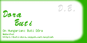 dora buti business card